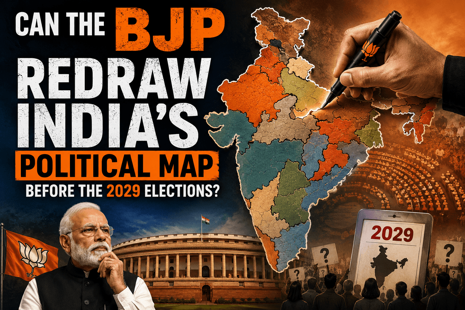 Can the BJP Redraw India's Political Map Before the 2029 Elections?